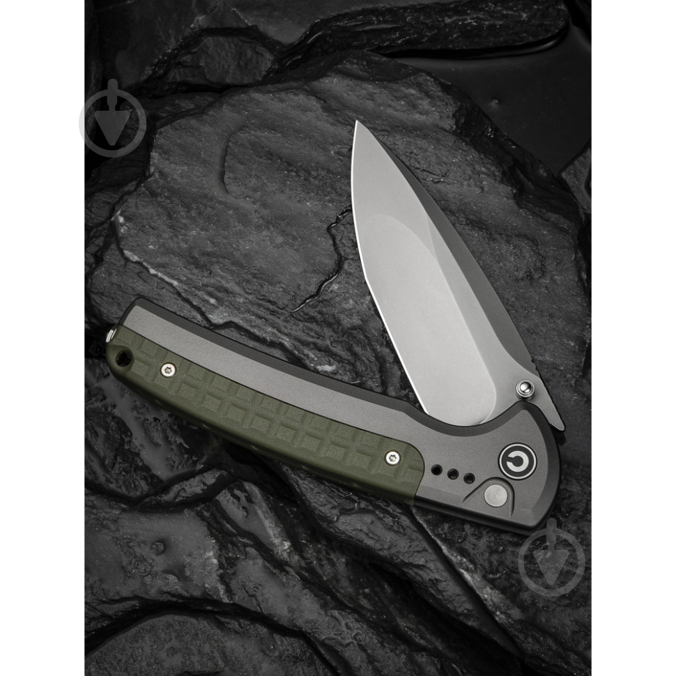 Нож складной Civivi Sentinel Strike II, сталь Nitro-V, алюминий FRN, серый C22025D-2 - фото 7 Нож складной Civivi Sentinel Strike II, сталь Nitro-V, алюминий FRN, серый C22025D-2 - фото 7