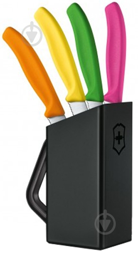 Набор кухонный Victorinox SwissClassic Cutlery Block Steak&Pizza 6.7126.4 5 предметов - фото 3 Набор кухонный Victorinox SwissClassic Cutlery Block Steak&Pizza 6.7126.4 5 предметов - фото 3