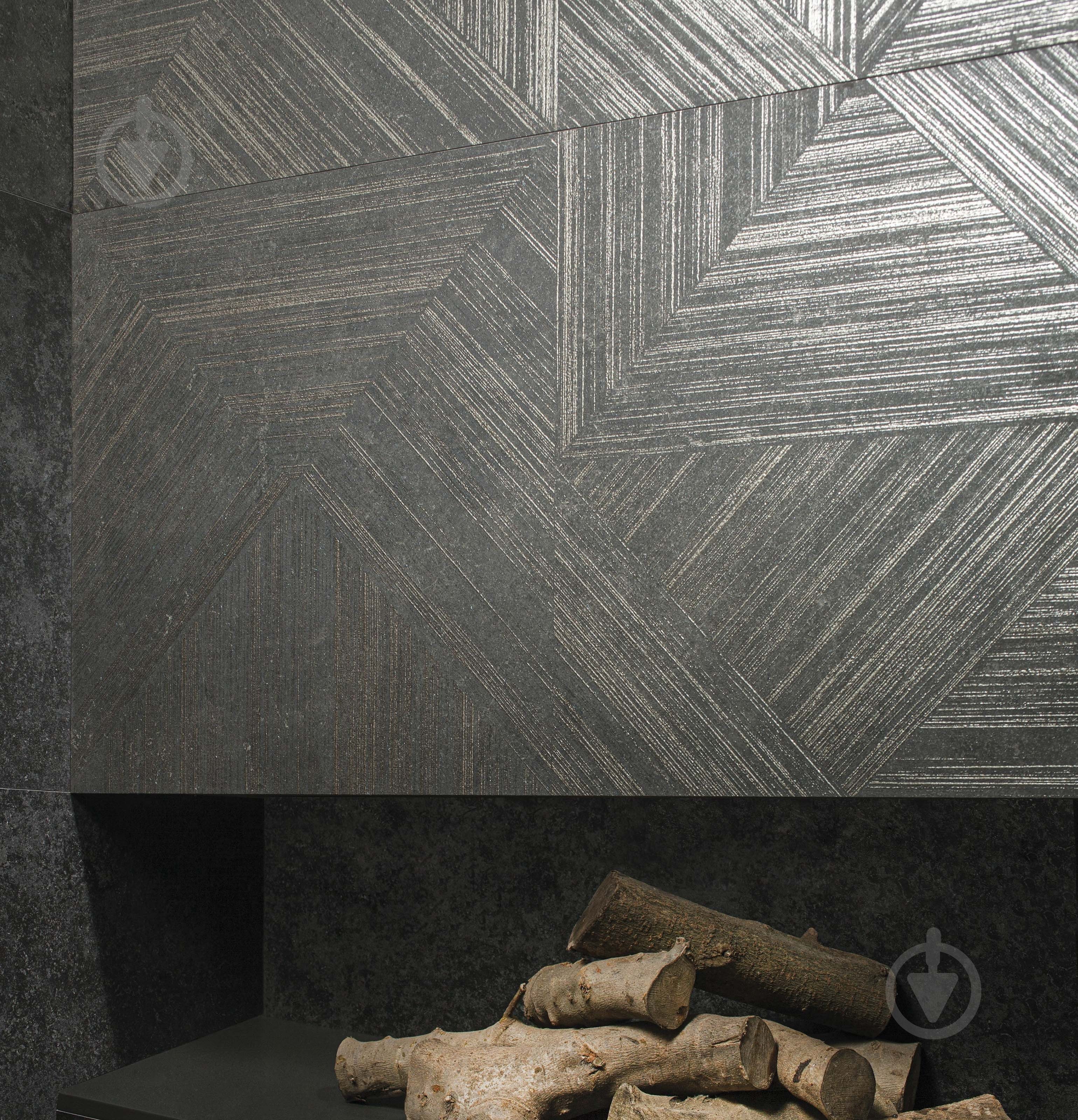 Плитка LA PLATERA Милстоун Блек-D 60*120 - фото 2
