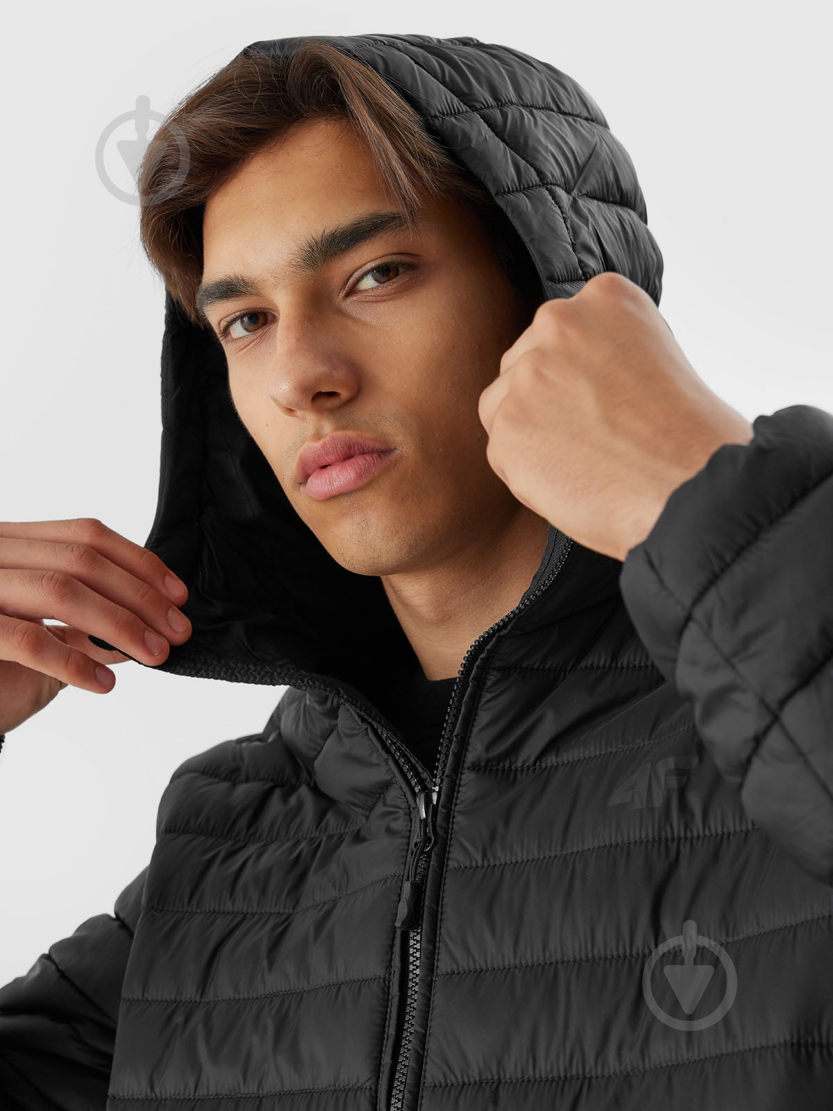 Куртка 4F DOWN JACKET M240 4FAW23TDJAM240-20S р.S черная - фото 5