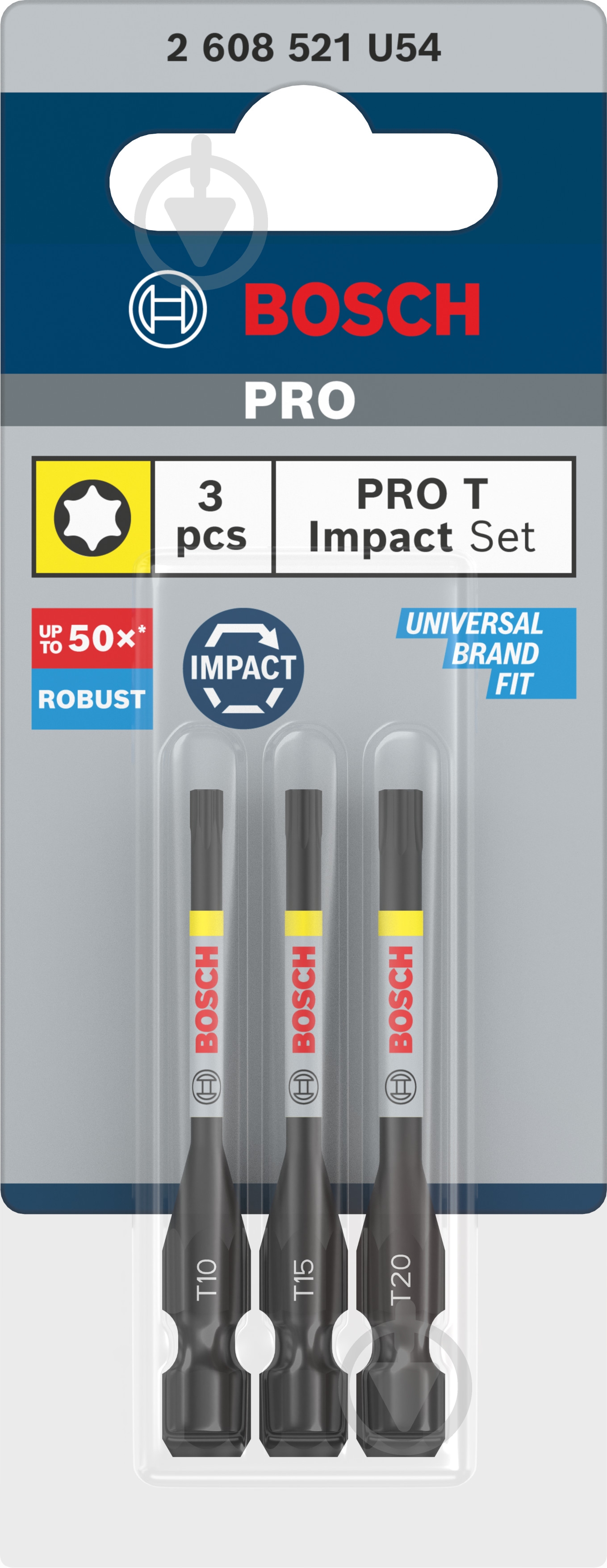 Бита Bosch PRO Impact Torx 55 мм 2608521U54 - фото 4