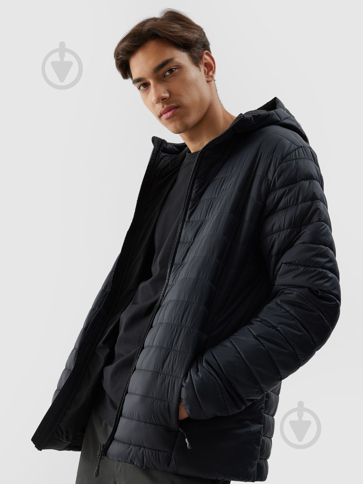 Куртка 4F DOWN JACKET M240 4FAW23TDJAM240-20S р.M черная - фото 1