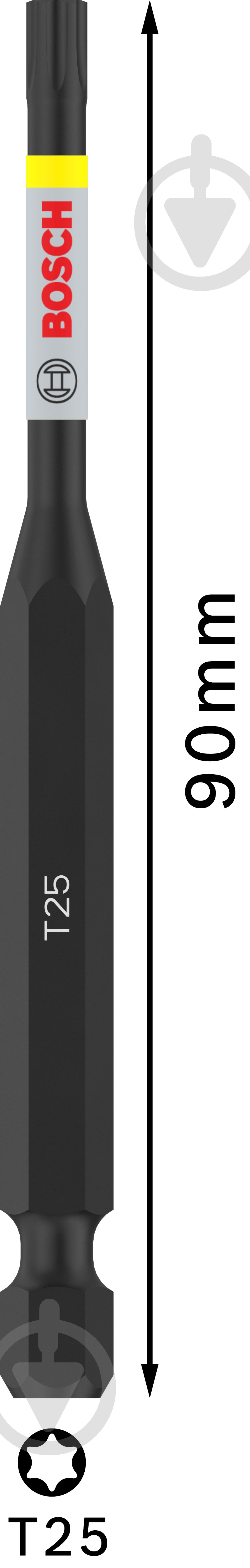 Бита Bosch PRO Impact T25x90 мм 2608522536 - фото 2