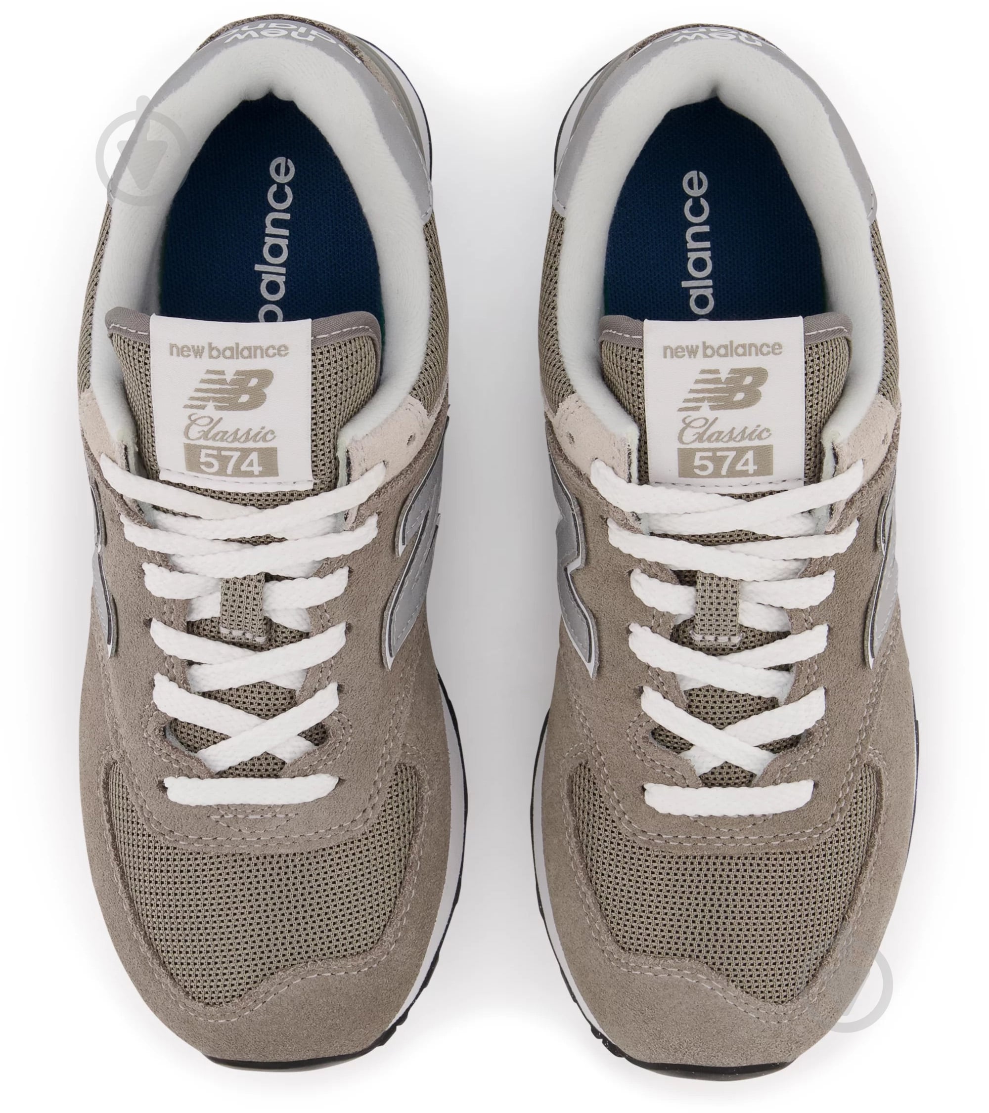 Кроссовки женские демисезонные New Balance CLASSIC GL WL574EVG р.37,5 серые - фото 3