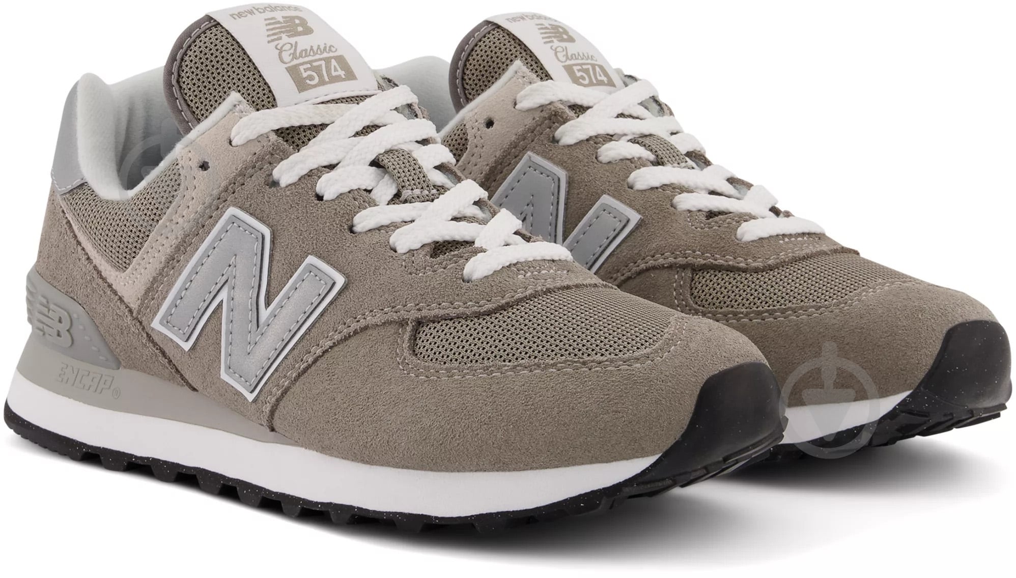 Кроссовки женские демисезонные New Balance CLASSIC GL WL574EVG р.37,5 серые - фото 4
