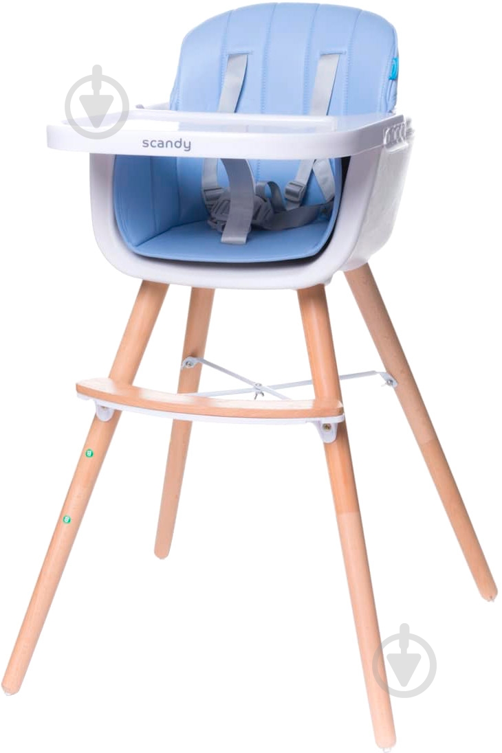 Стульчик для кормления 4Baby Scandy 4SC03 blue - фото 1