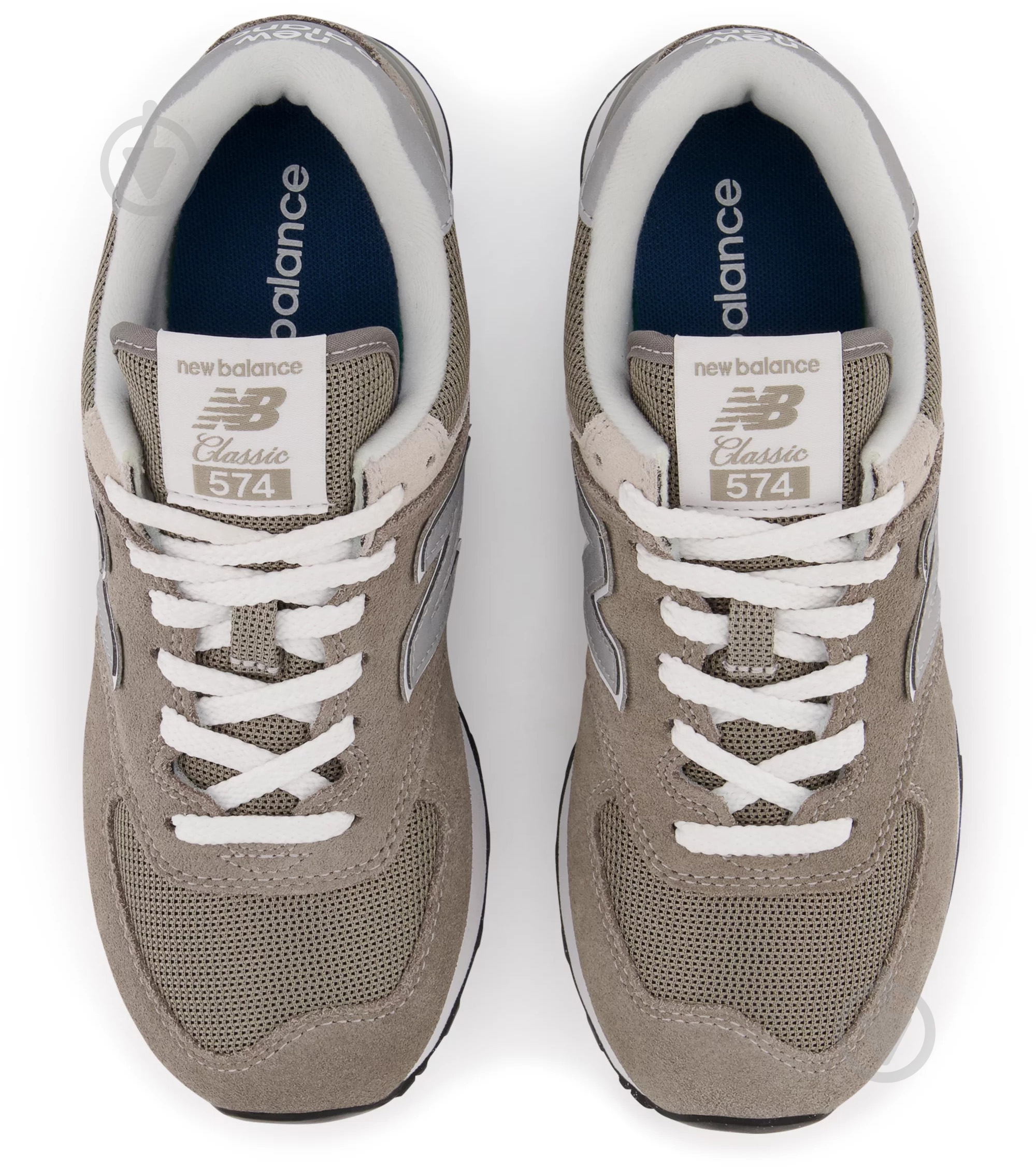 Кроссовки женские демисезонные New Balance CLASSIC GL WL574EVG р.39 серые - фото 3