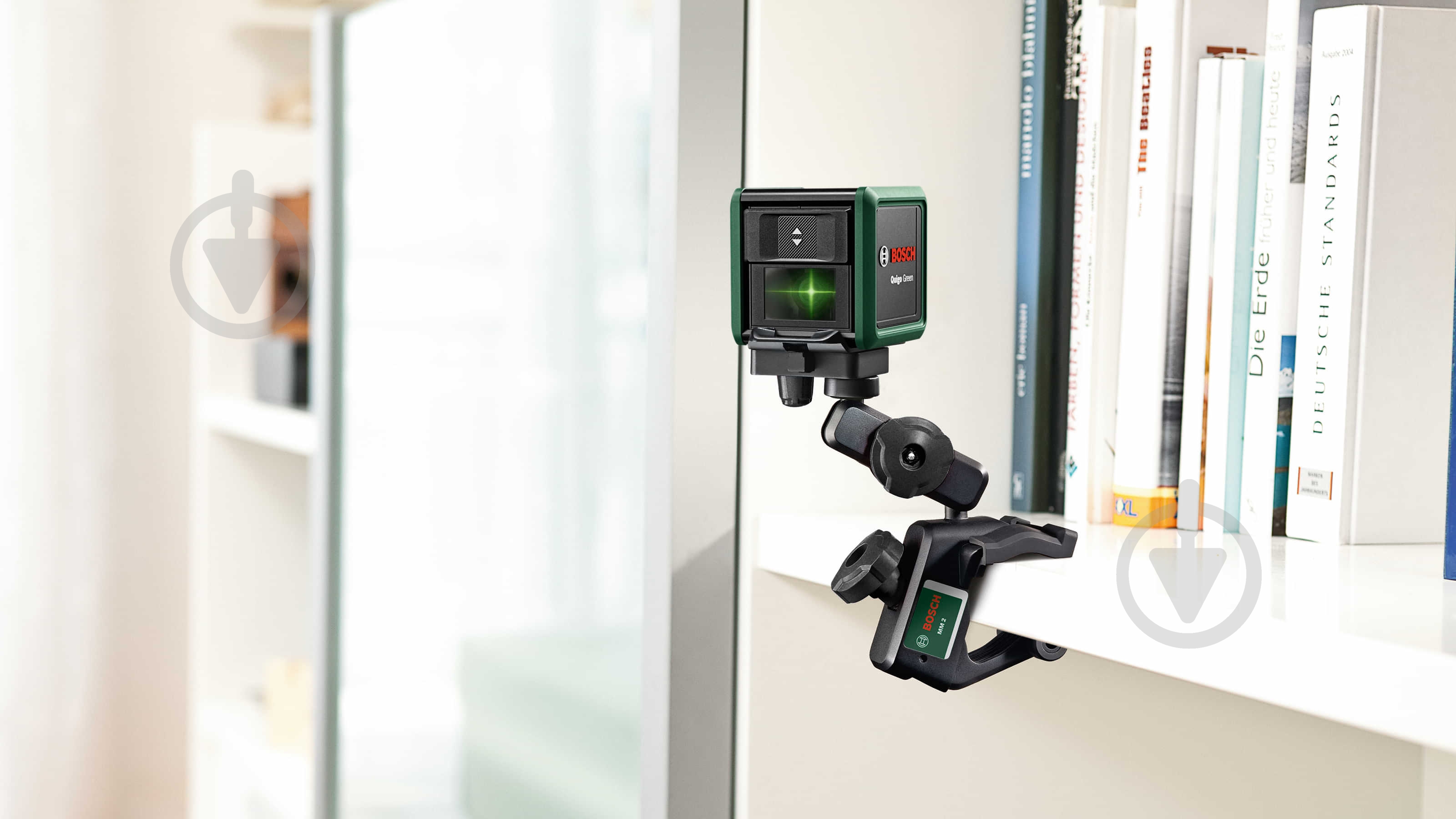 Нівелір лазерний Bosch Quigo Green (Set) 0603663C04 - фото 17