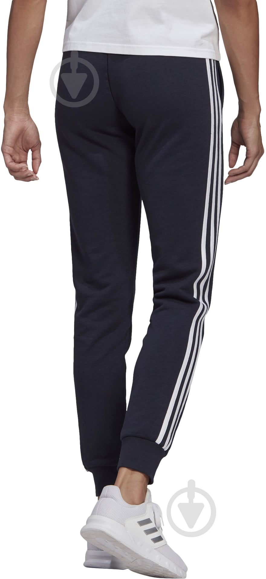 Брюки Adidas W 3S FT C PT GM8736 р. L синий - фото 4