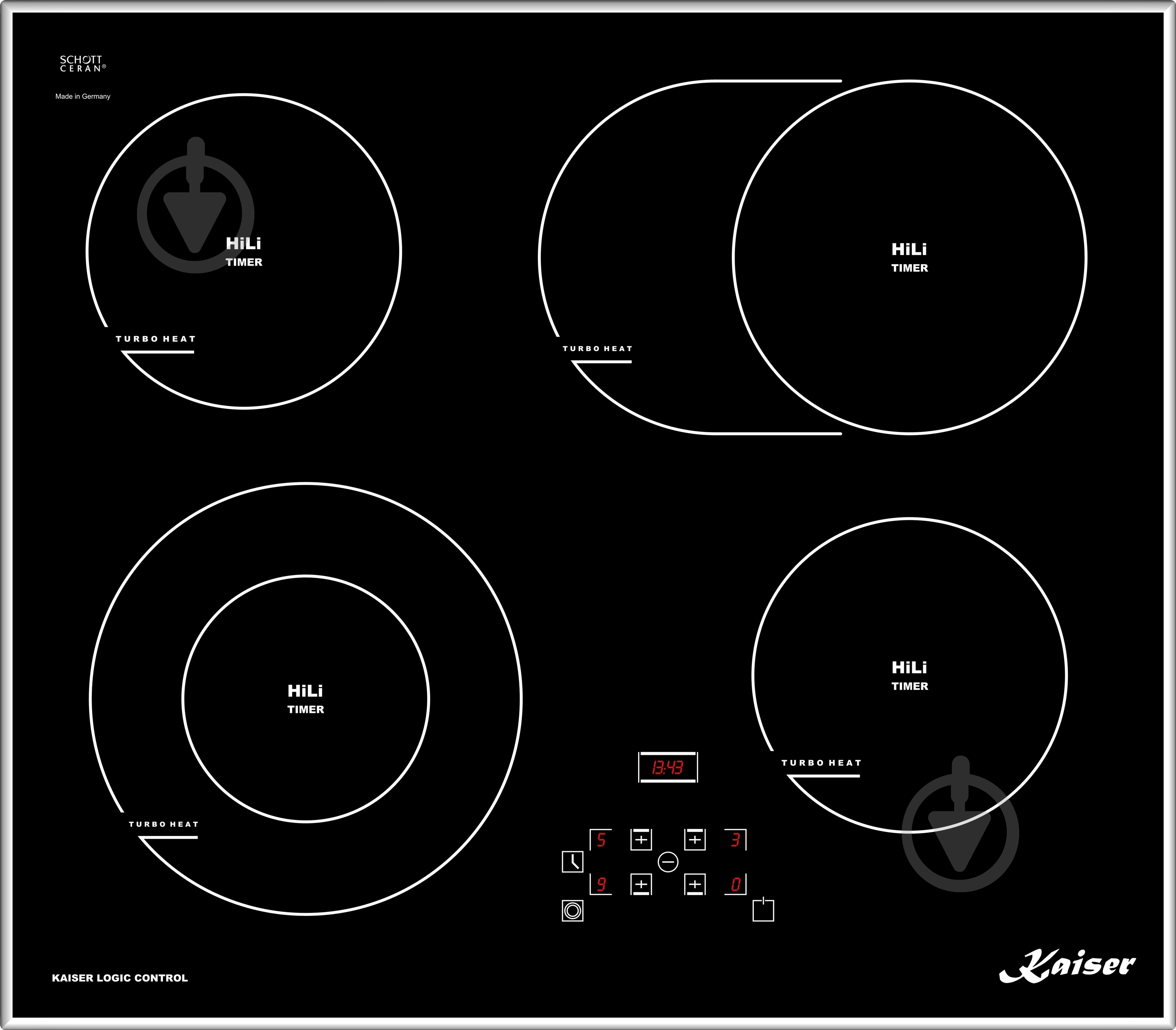Варочная поверхность электрическая Kaiser KCT 6912 RL - фото 1