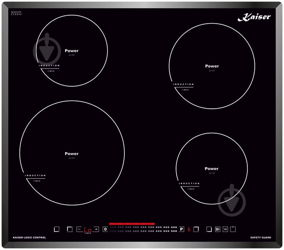 Варочная поверхность индукционная Kaiser KCT 6506 FI - фото 1