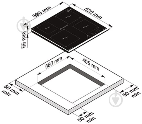 Варочная поверхность индукционная Kaiser KCT 6506 FI - фото 3