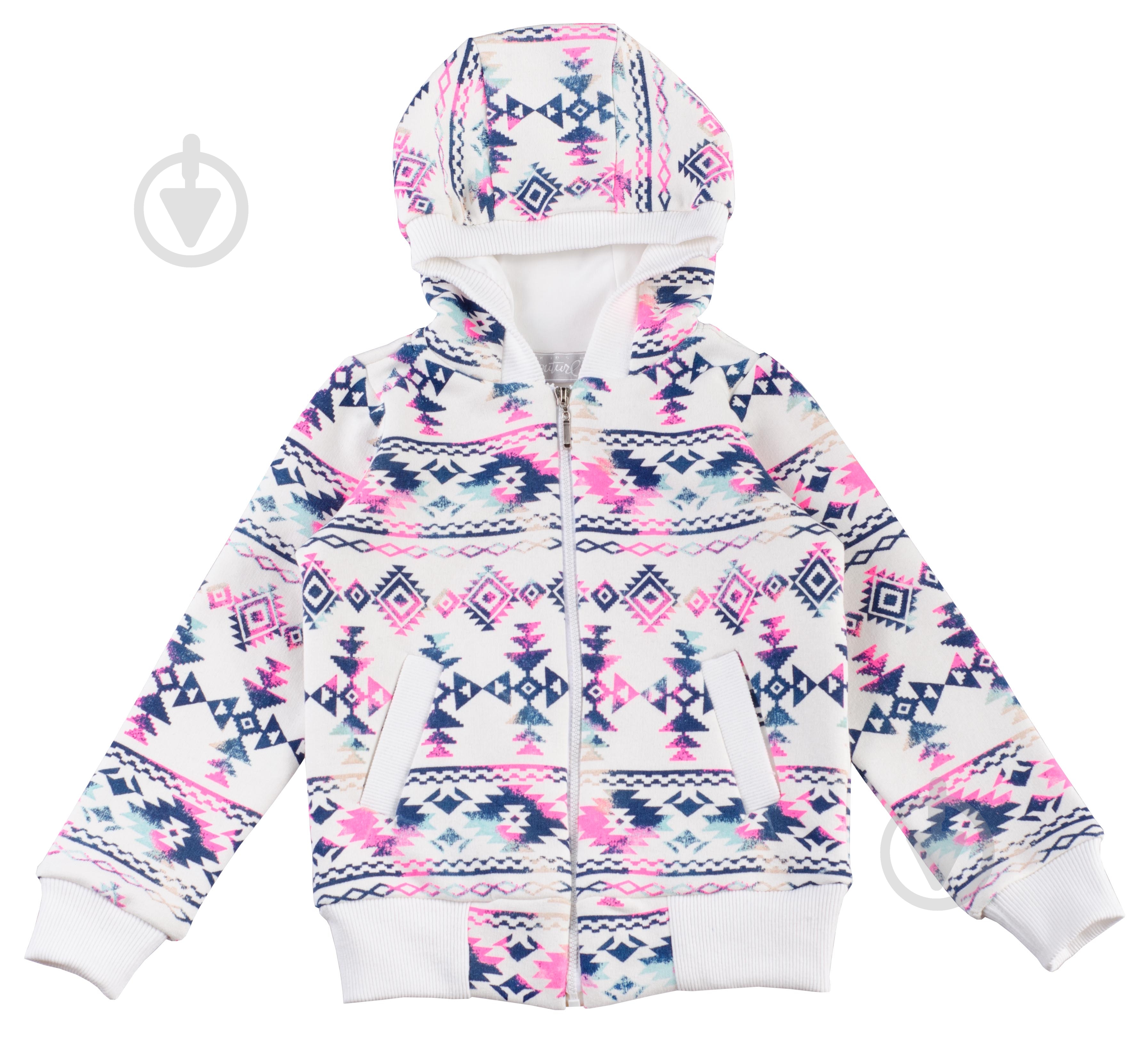Кофта унисекс Kids Couture р.122 молочный 71131636 - фото 1