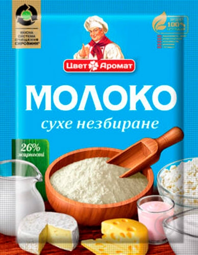 Сухое молоко ТМ ЦветАромат 26% 150 г - фото 1