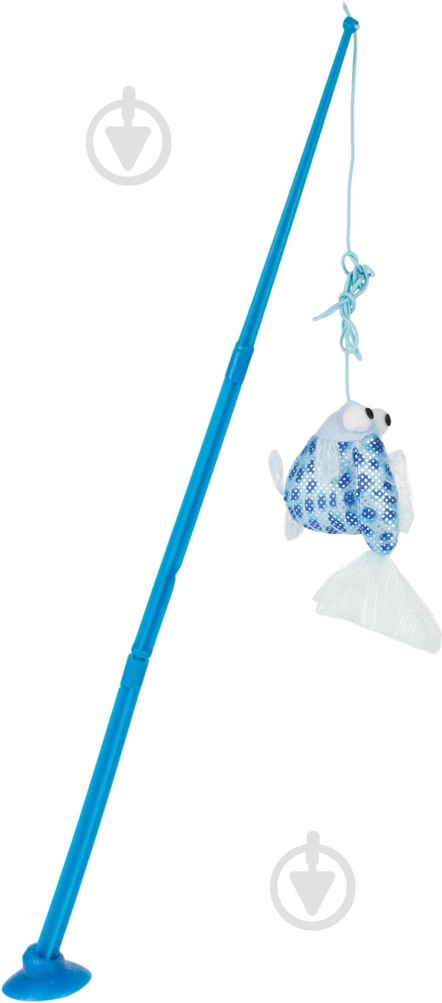 Дразнилка Camon Рыба на удочке 45 см голубой - фото 1