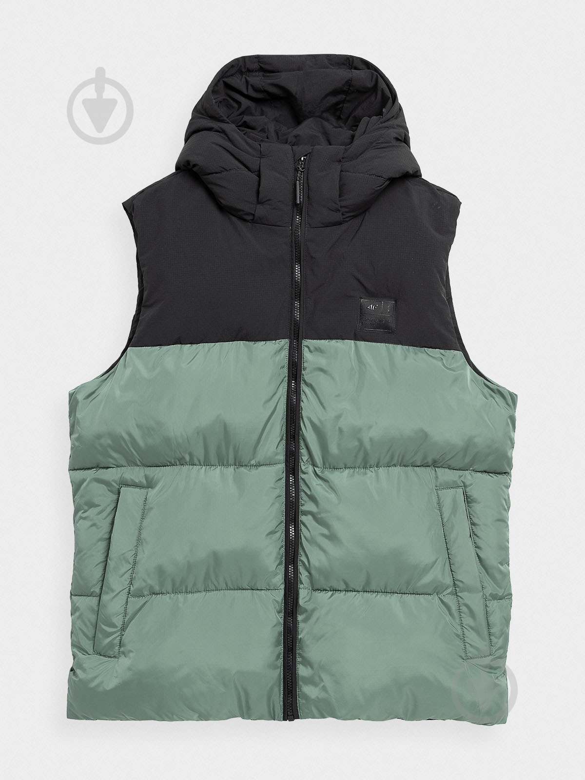 Жилет 4F VEST M064 4FAW23TVESM064-44S р.L зеленый - фото 4