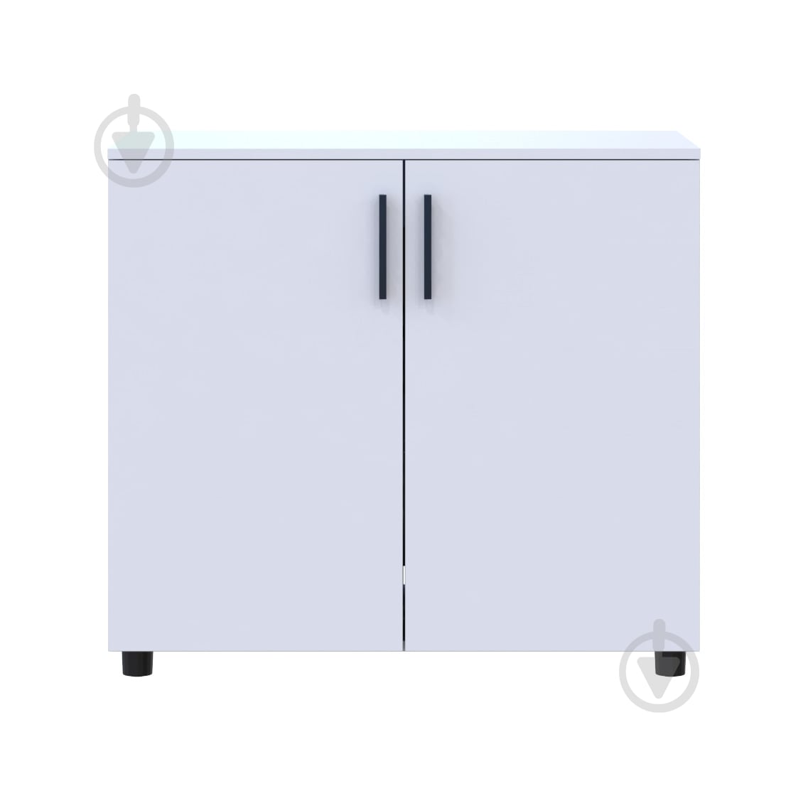 Комод Doros Торн 2ДСП 900x800x516 мм белый/белый - фото 5