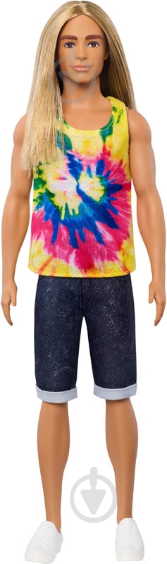 Barbie Кен Модник с длинными волосами GHW66 - фото 2 Barbie Кен Модник с длинными волосами GHW66 - фото 2