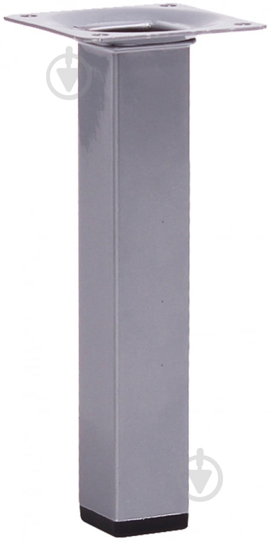 Меблева ніжка Larvij L61S15MS25 квадратна 25х25х150 мм срібляста - фото 1 Меблева ніжка Larvij L61S15MS25 квадратна 25х25х150 мм срібляста - фото 1