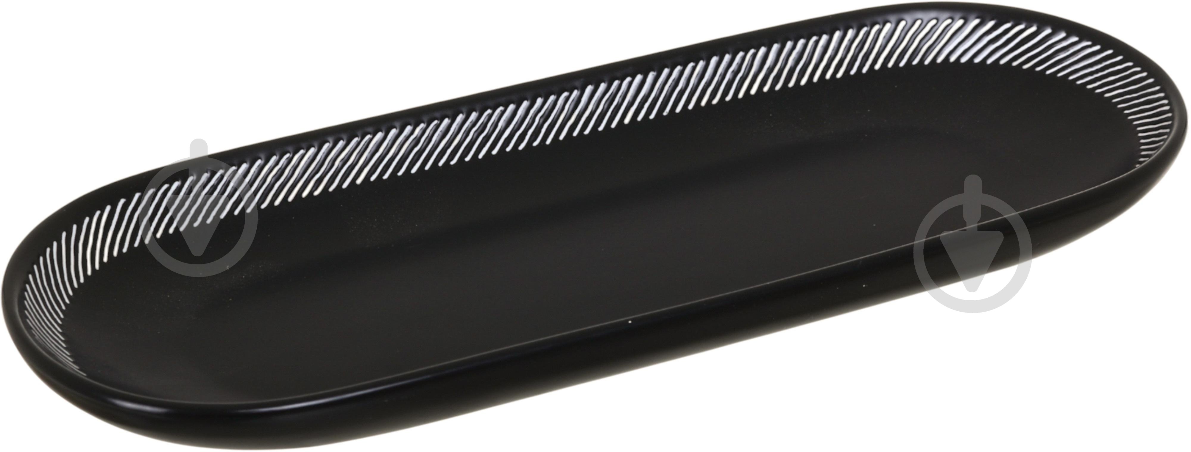 Менажниця Excellent Houseware Long stone на підставці 3 предмета - фото 4