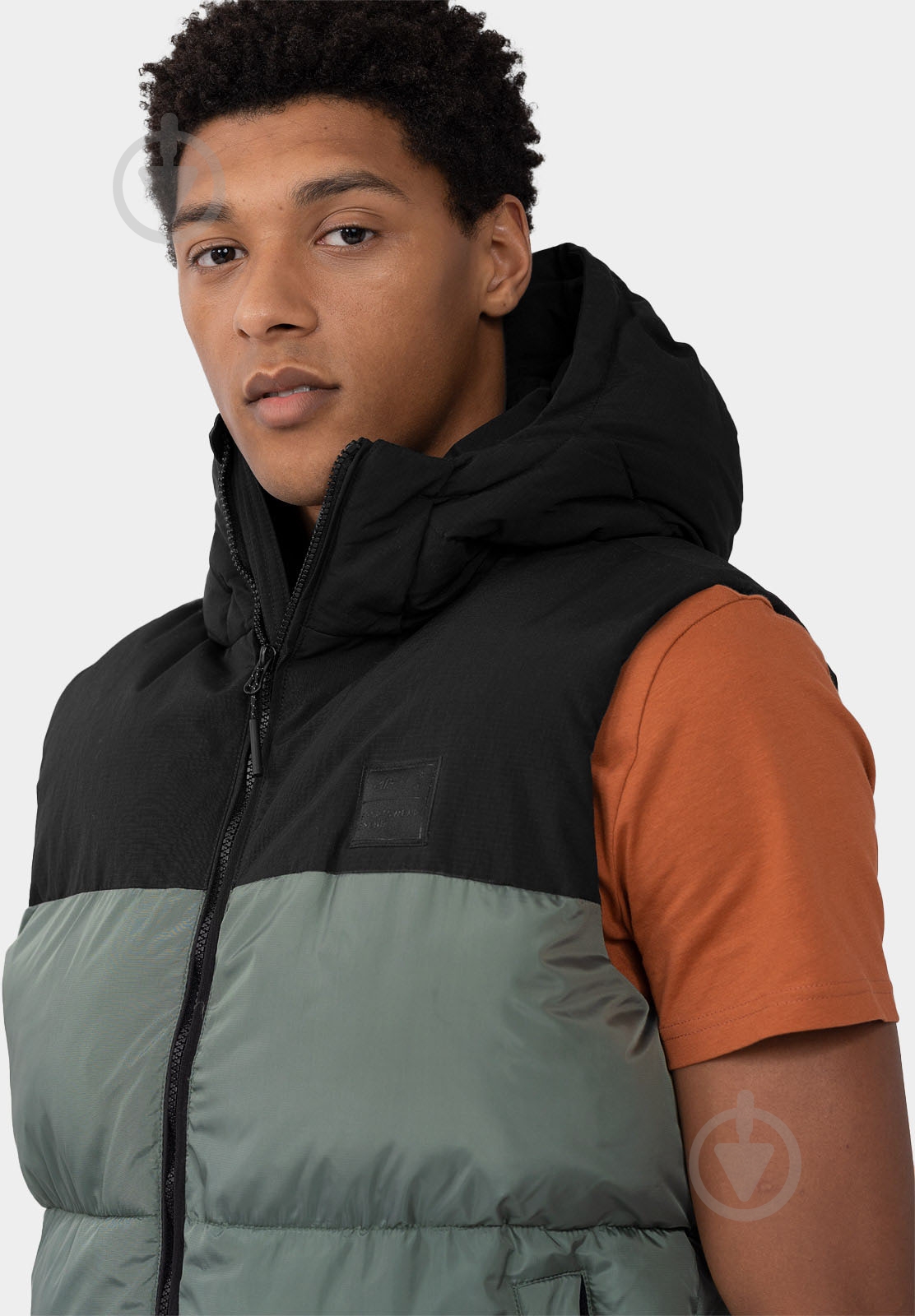 Жилет 4F VEST M064 4FAW23TVESM064-44S р.3XL зеленый - фото 2