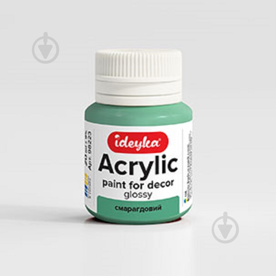 Акрил для декора "Изумруд" 20 мл Ideyka - фото 1