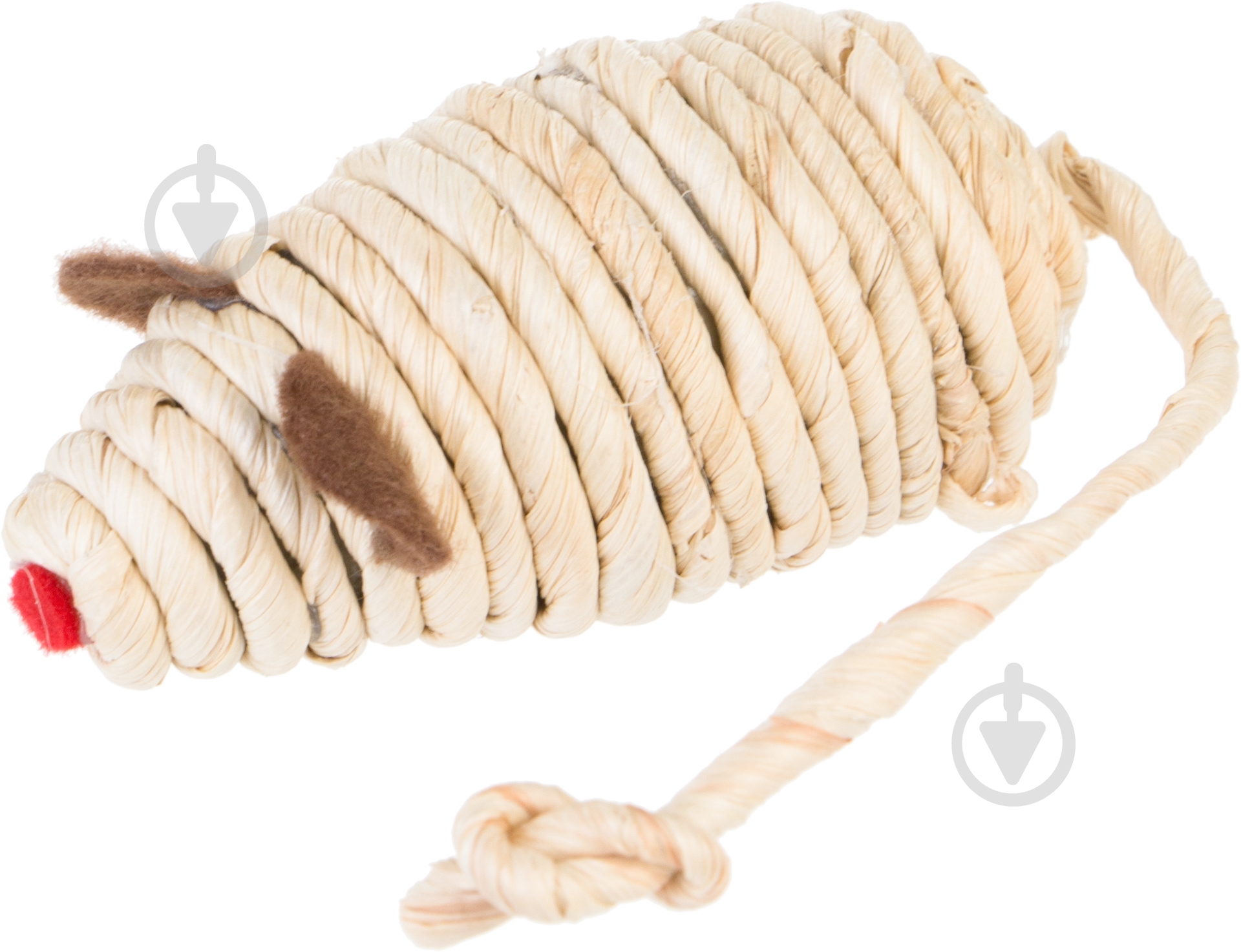 Игрушка для котов Camon Мышка Mix 2 шт. серый - фото 2