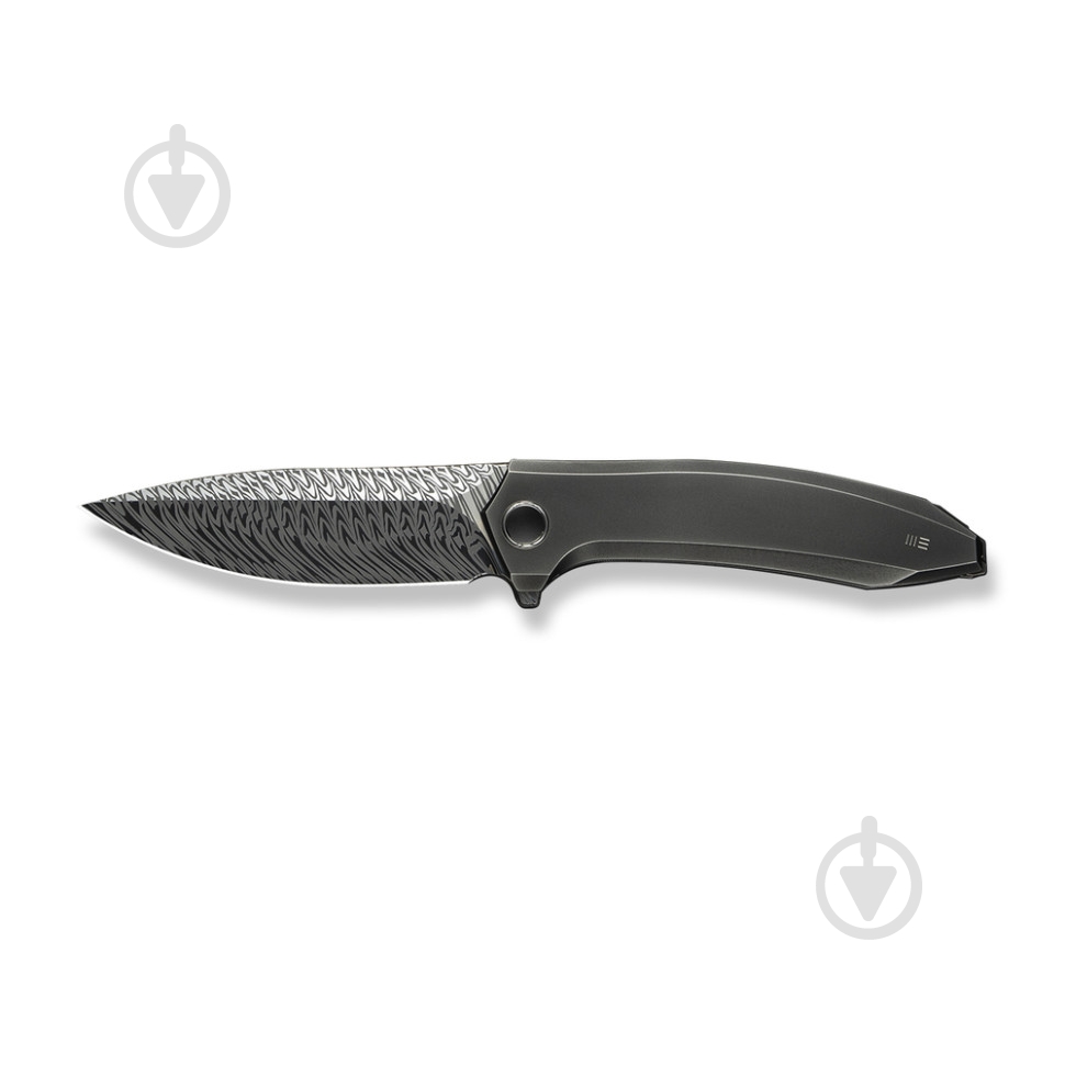 Ніж складаний Weknife Acuminal, дамаська сталь Fafnir Damasteel, титан WE23070-DS1 - фото 5