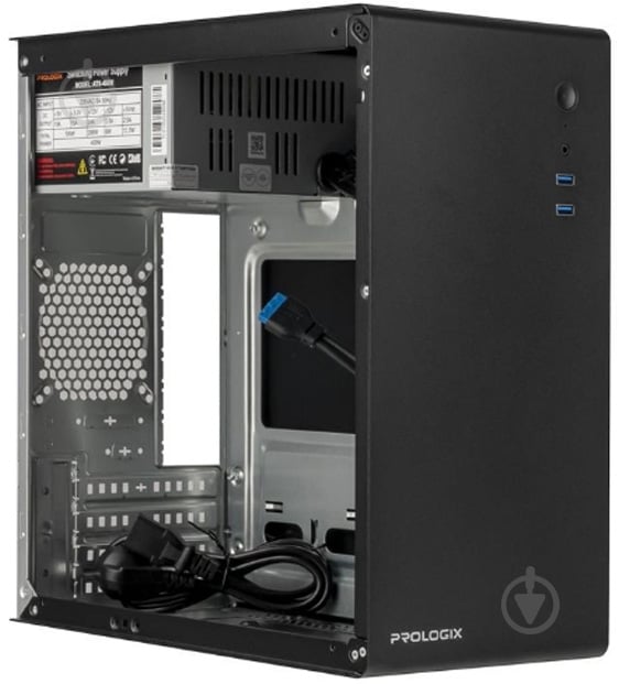 Корпус PrologiX E105 Black 400W - фото 7 Корпус PrologiX E105 Black 400W - фото 7