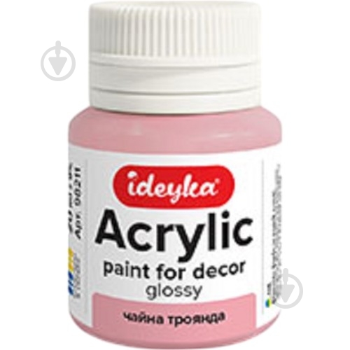 Акрил для декора "Чайная роза" 20 мл Ideyka - фото 1