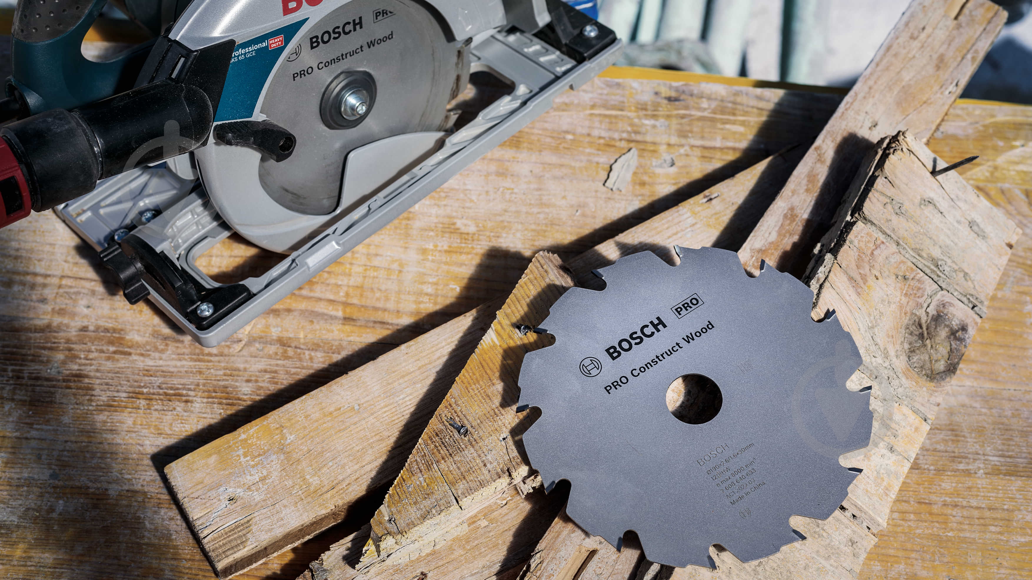 Пильный диск Bosch CONSTRUCТ 160x16x2,6 Z12 2608640630 - фото 10