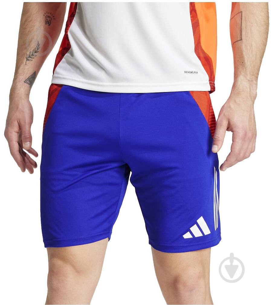Шорти Adidas Tiro 24 Competition Training JF4195 р. L синій - фото 2 Шорти Adidas Tiro 24 Competition Training JF4195 р. L синій - фото 2
