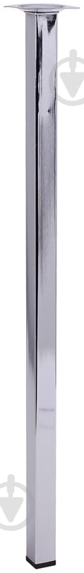 Мебельная ножка Larvij L61S60CH25 квадратная 25х25х600 мм хромированная - фото 1 Мебельная ножка Larvij L61S60CH25 квадратная 25х25х600 мм хромированная - фото 1