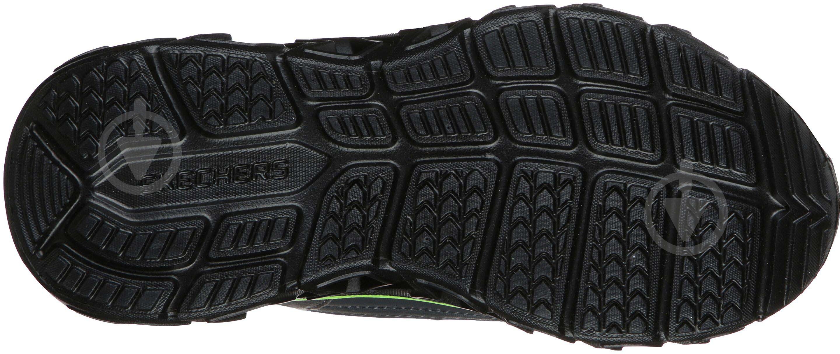Ботинки Skechers Lights 90588L CCBK р.33,5 серый - фото 5