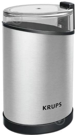 Кофемолка Krups (GX204D10) Silver - фото 1 Кофемолка Krups (GX204D10) Silver - фото 1