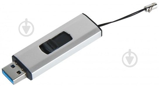 Флеш-память USB MediaRange 64 ГБ USB 3.0 black/silver (MR917) - фото 5