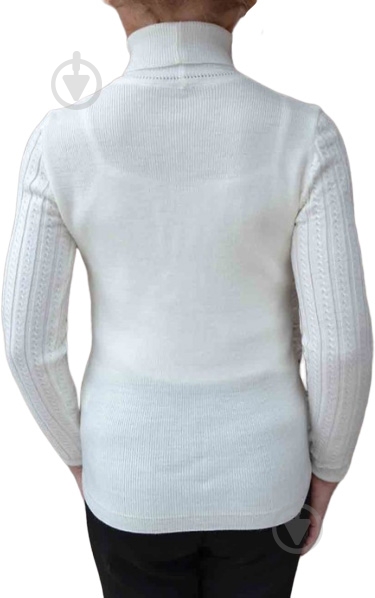 Гольф для девочки Pretty р.152 молочный 008 - фото 3