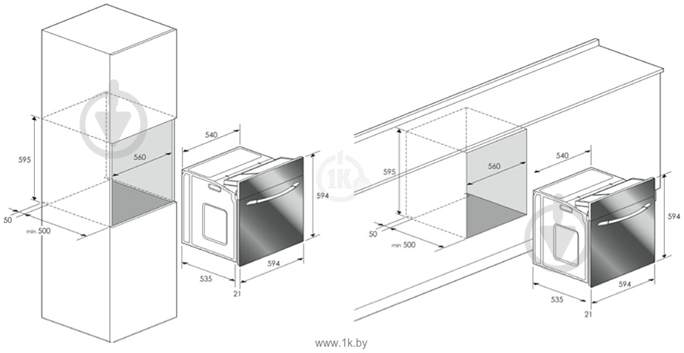Духовой шкаф Kaiser EG 6977 BawBE - фото 4