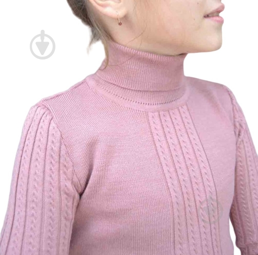 Гольф для девочки Pretty р.140 розовый 034 - фото 4 Гольф для девочки Pretty р.140 розовый 034 - фото 4