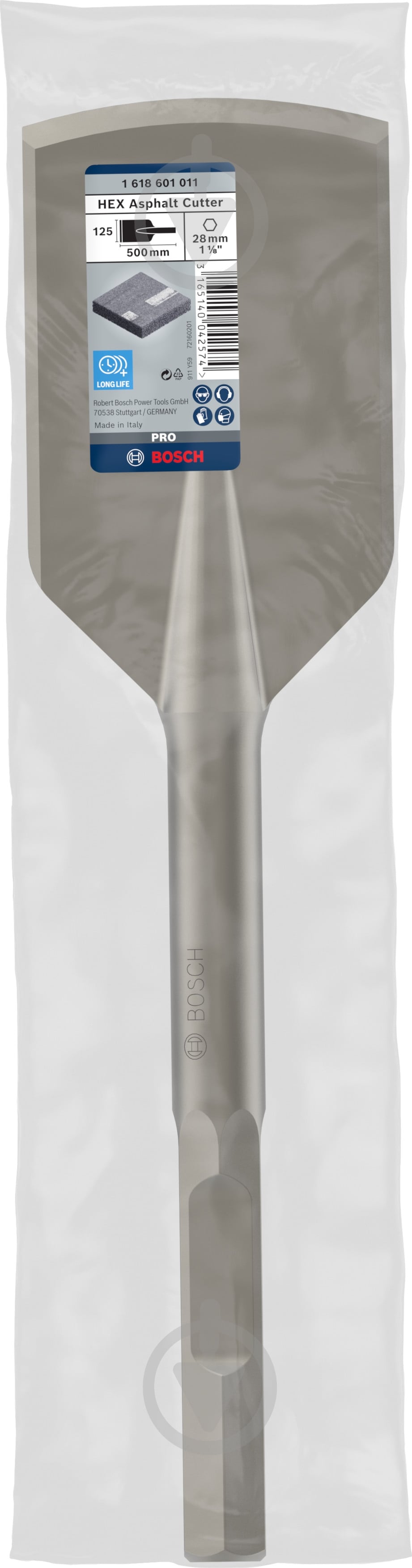 Зубило Bosch SDS HEX 125x500 мм 1618601011 - фото 3
