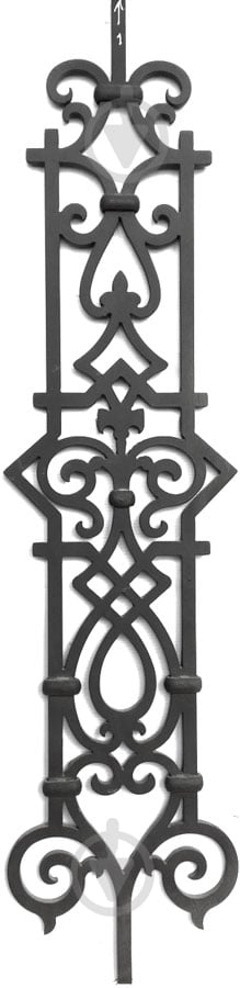 Стойка кованная Бастион №13 950x228 мм - фото 1