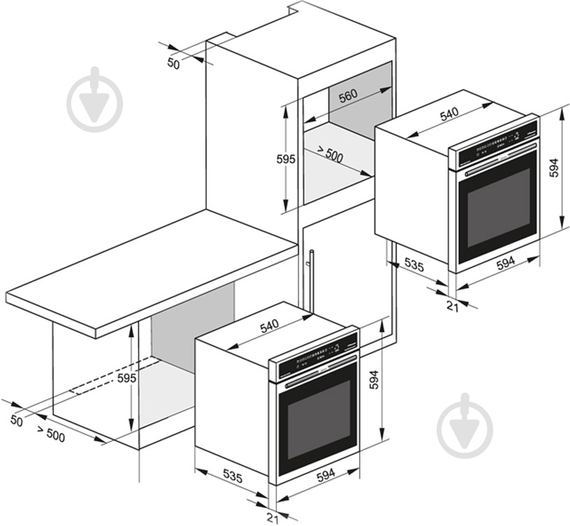Духовой шкаф Kaiser EH 6967 BE - фото 15 Духовой шкаф Kaiser EH 6967 BE - фото 15