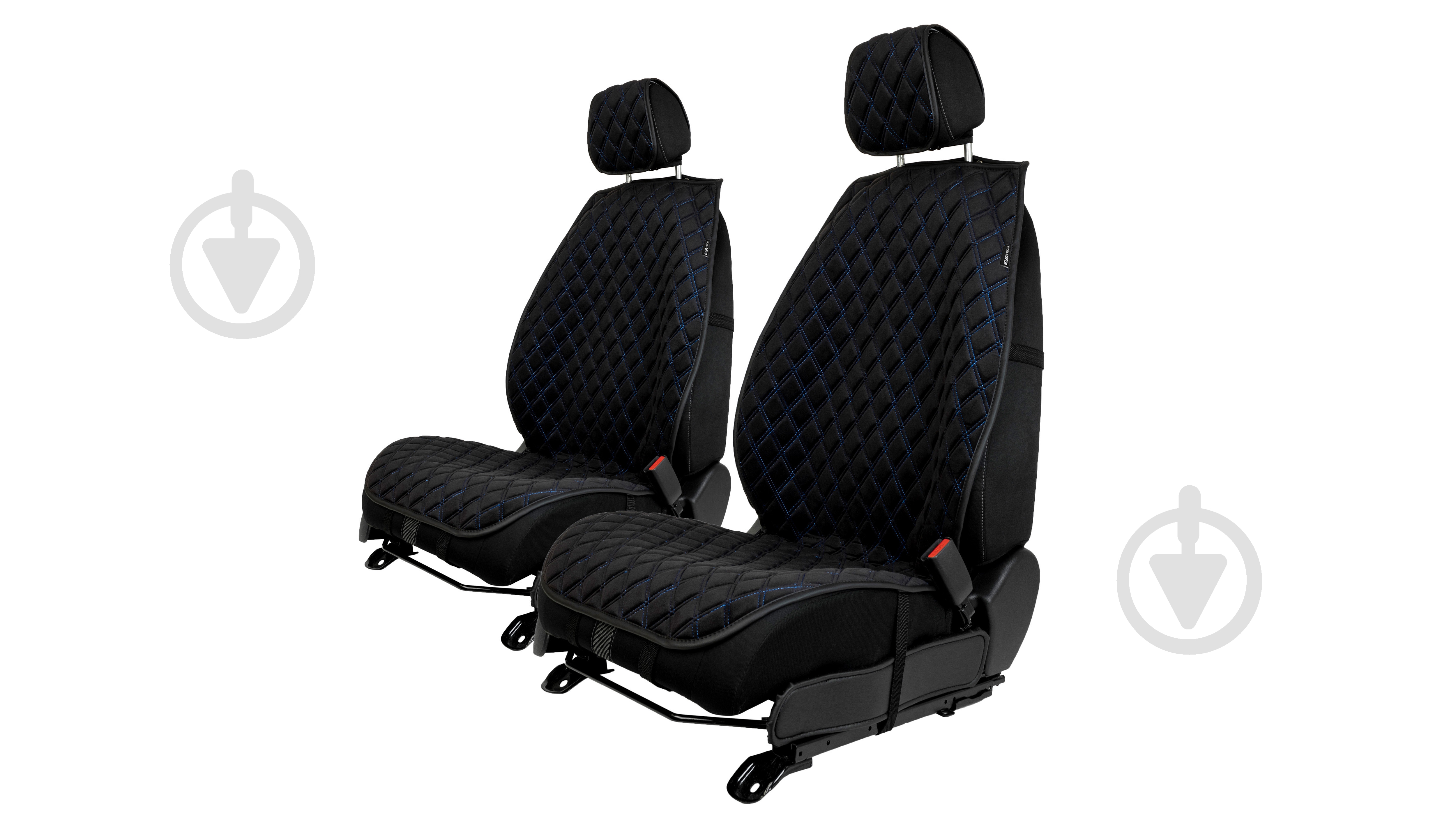 Накидка на сиденье EVAtech ACASDHRBLB черный - фото 1