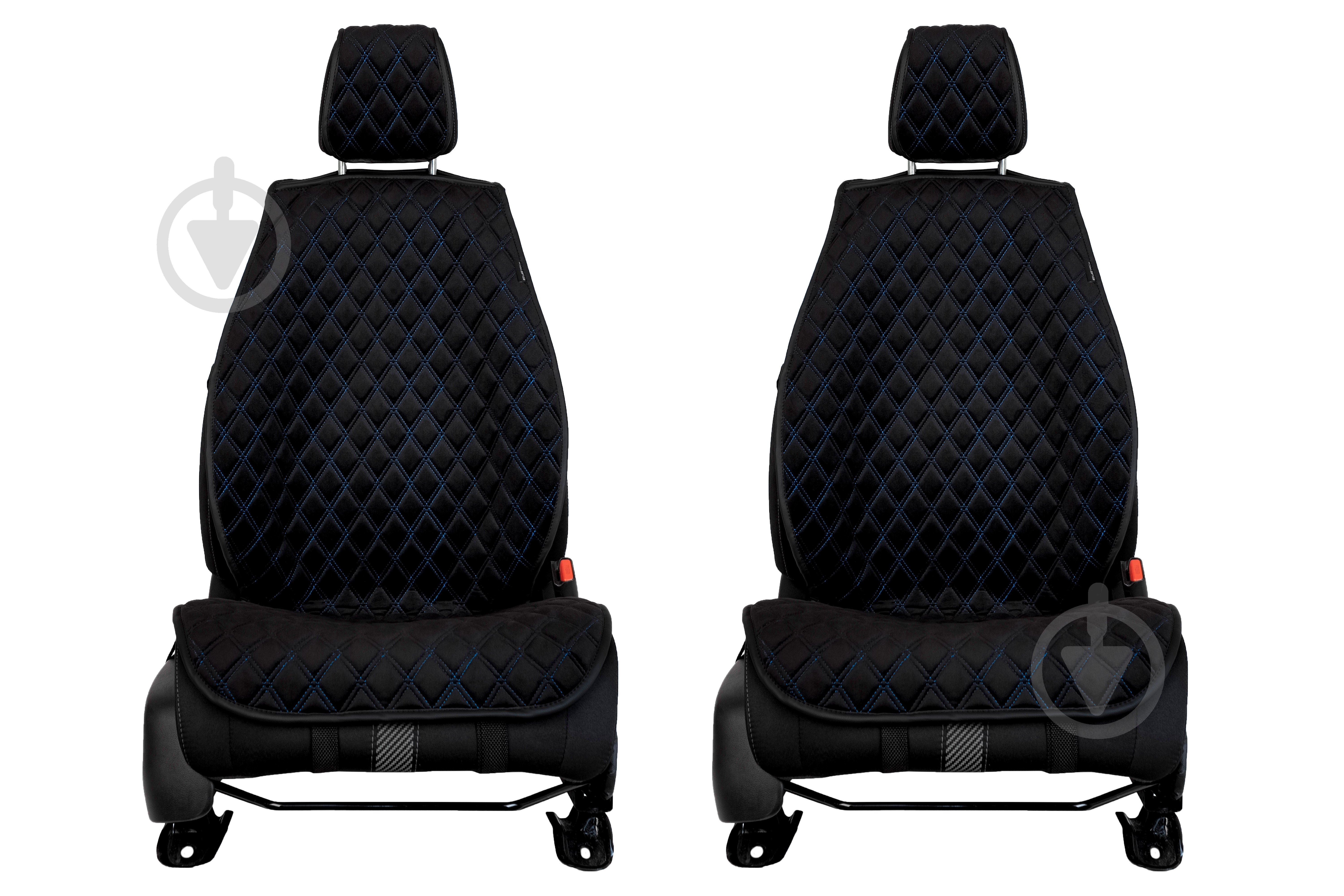 Накидка на сиденье EVAtech ACASDHRBLB черный - фото 3