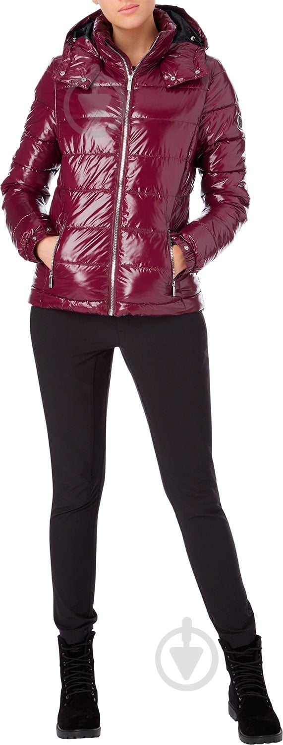 Куртка женская демисезонная McKinley Geneva wms 407990-297 р.XS бордовая - фото 3 Куртка женская демисезонная McKinley Geneva wms 407990-297 р.XS бордовая - фото 3