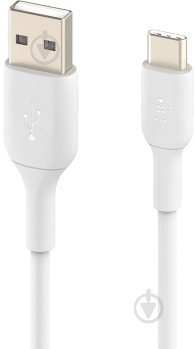 Кабель Belkin USB-A - USB-С, PVC 3 м белый (CAB001BT3MWH) - фото 3