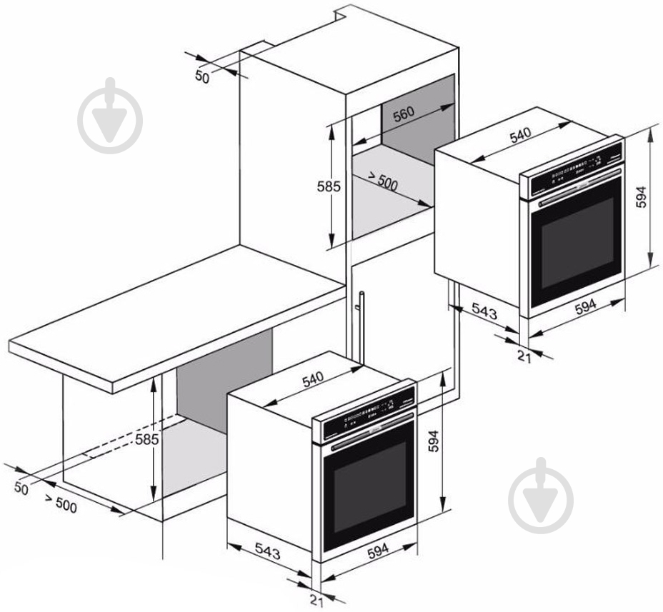 Духовой шкаф Kaiser EH 6363 - фото 6 Духовой шкаф Kaiser EH 6363 - фото 6