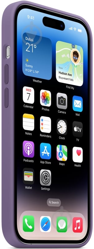 Чехол Apple Silicone Case with MagSafe для Apple iPhone 14 Pro iris (MQUK3ZE/A) - фото 3