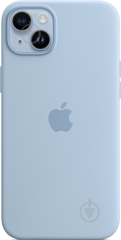 Чехол Apple Silicone Case with MagSafe для Apple iPhone 14 Plus sky (MQUE3ZE/A) - фото 1