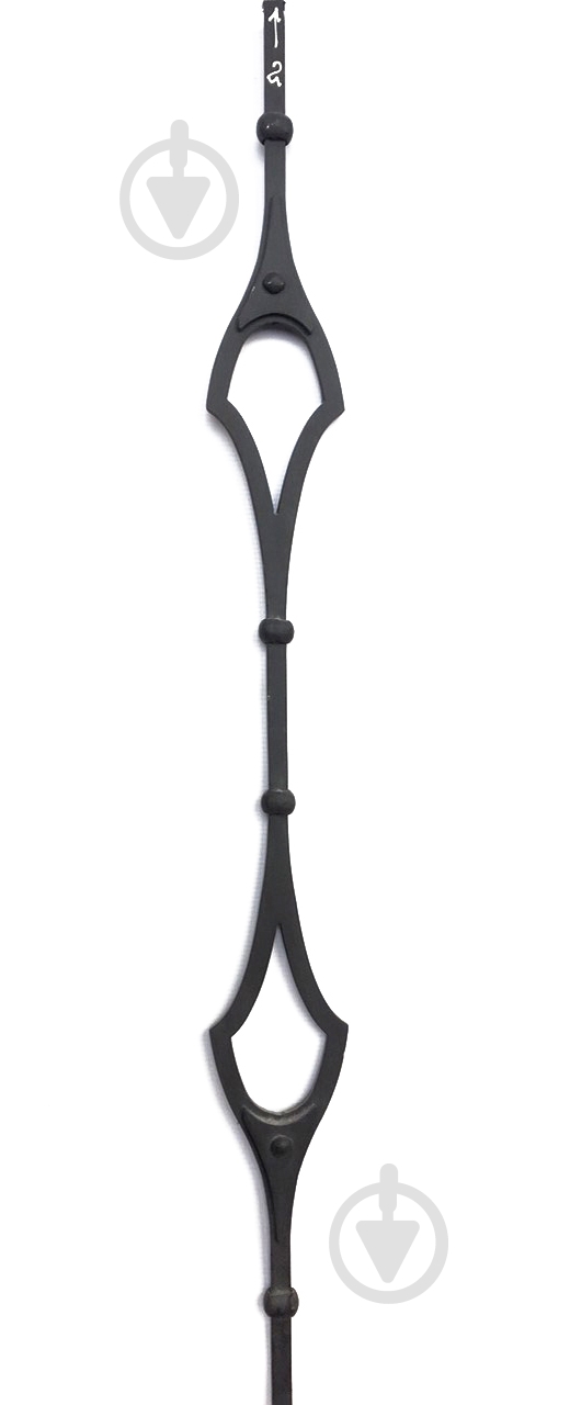 Стойка кованная Бастион №1м 950х95,5 мм - фото 1